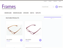 Tablet Screenshot of framesexpressnow.com